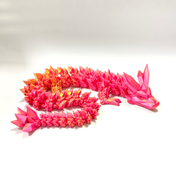 PLA Silk Red/Gold Dual Color