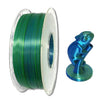 PLA Silk Blue/Green Dual Color