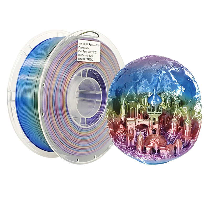 PLA Silk Cosmic Rainbow