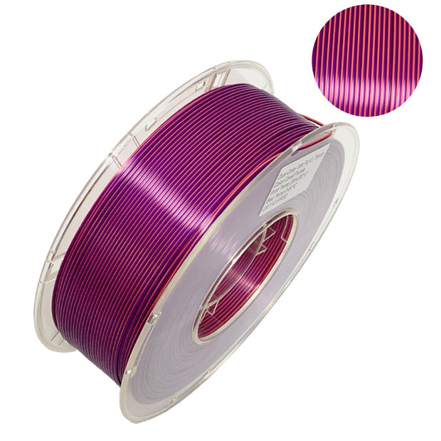 PLA Silk Coral/Purple Dual Color