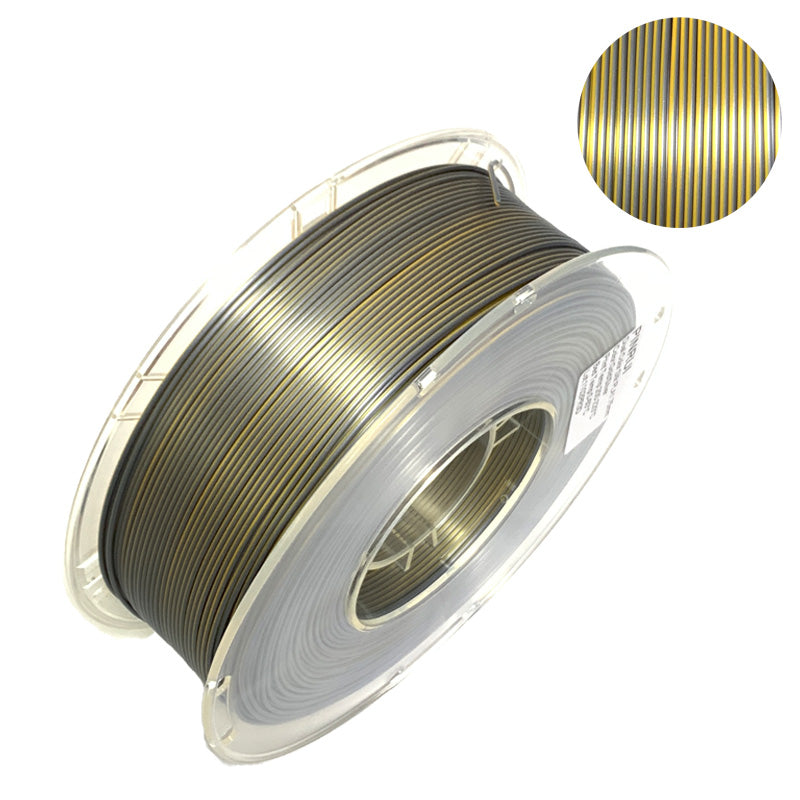 PLA Silk Gold/Silver Dual Color