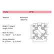 4040VB V-Slot Aluminium Extrusion Profile
