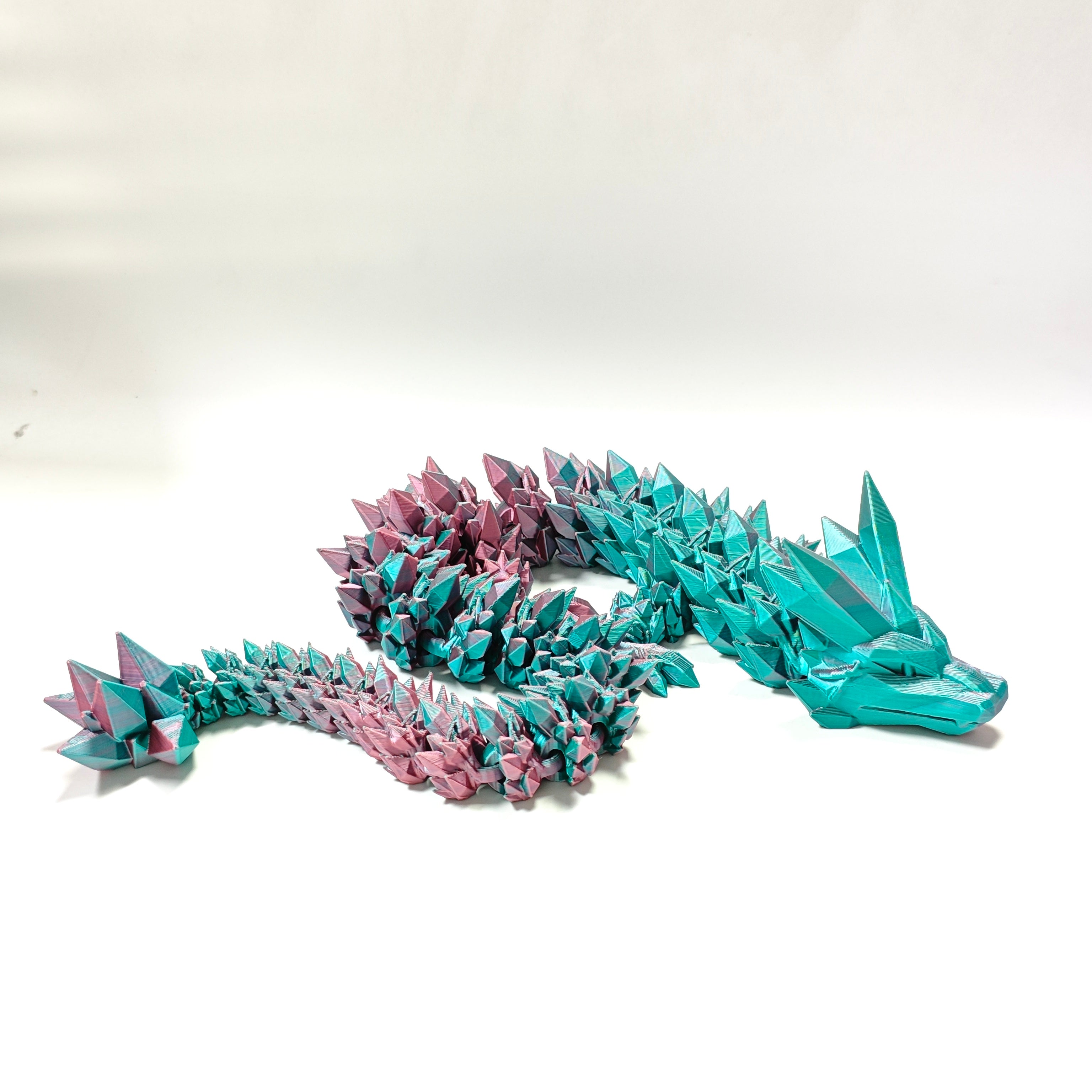 PLA Silk Teal/Coral Dual Color