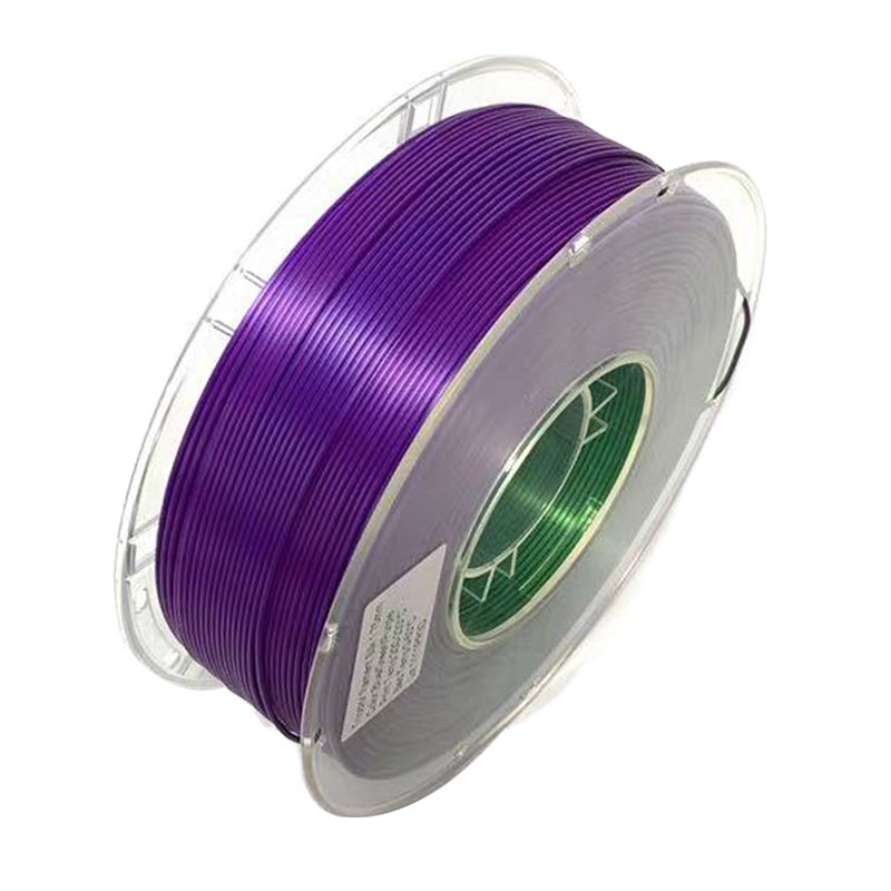 PLA Silk Blue/Green/Purple Tricolor Filament
