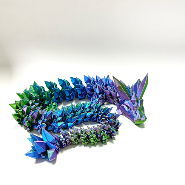 PLA Silk Blue/Green/Purple Tricolor Filament