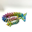PLA Silk Red/Yellow/Blue Tricolor Filament