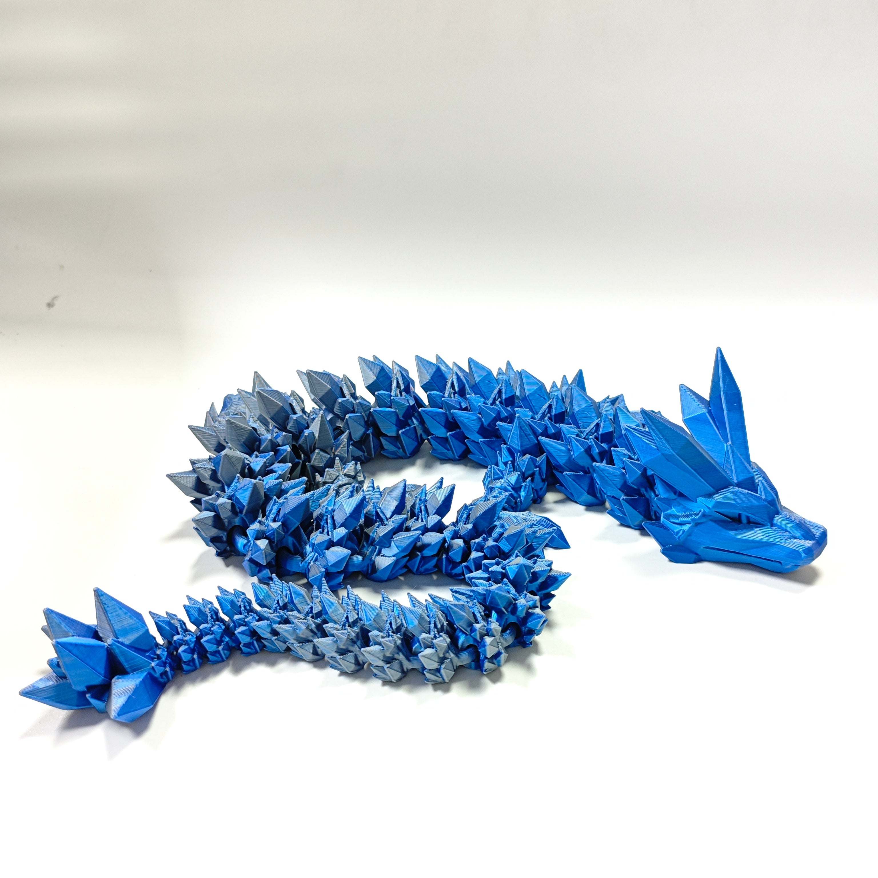 PLA Silk Blue/Silver Dual Color