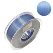 PLA Silk Blue/Silver Dual Color