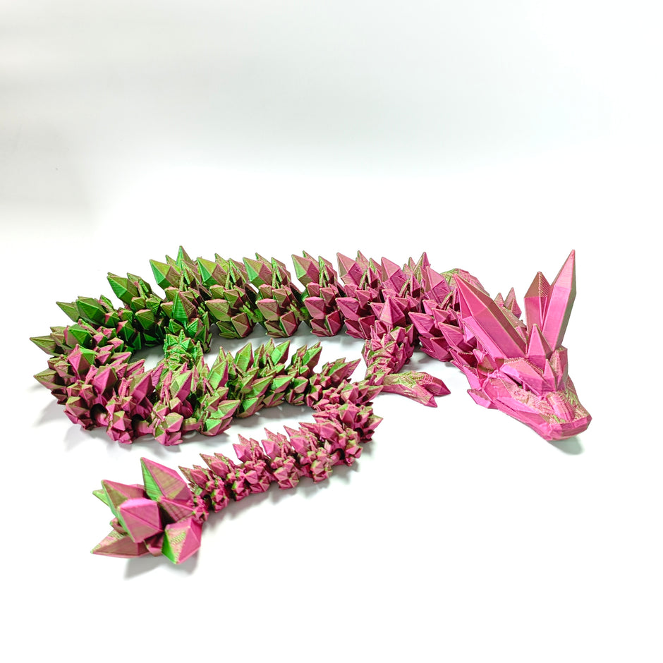 PLA Silk Red/Green Dual Color
