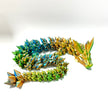 PLA Silk Orange/Blue/Green Tricolor Filament