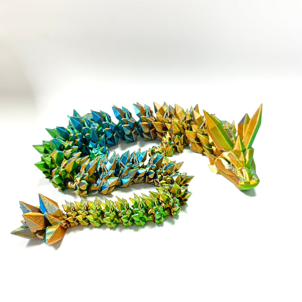 PLA Silk Orange/Blue/Green Tricolor Filament