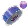 PLA Silk Rose Red/Light Blue Dual Color