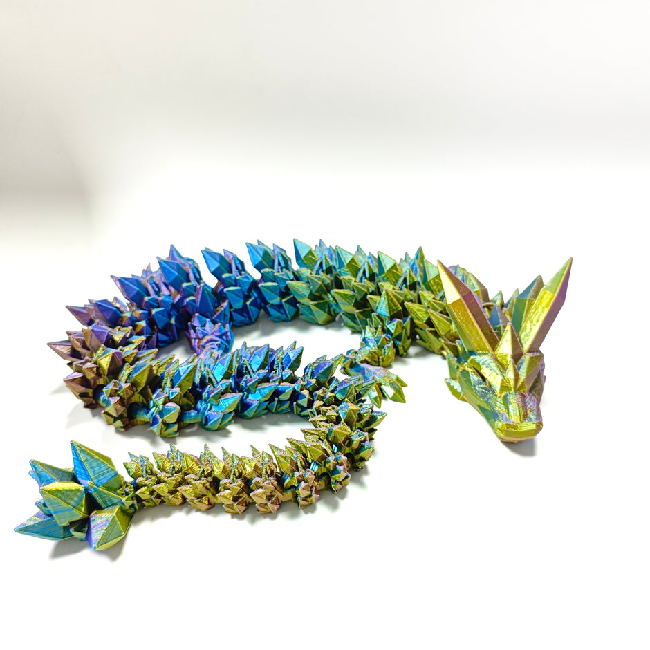 PLA Silk Gold/Blue/Purple Tricolor Filament