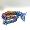 PLA Silk Blue/Purple/Orange Tricolor Filament